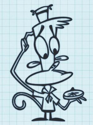 LAZLO - COMPASS  - CAMP LAZLO - WALL ART
