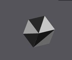 CUBO NEGRO Y BLANCO