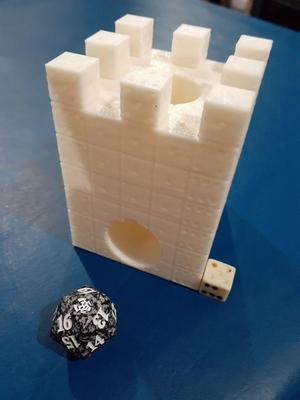 Literal Dice Tower