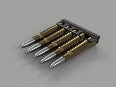 British 303 rounds and clip