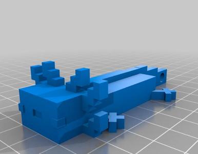 Dan The Axolotl by wolf_designs101