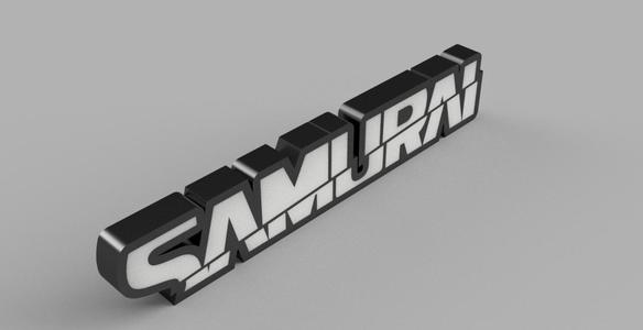 Cyberpunk 2077 Samurai Wall Art / Light