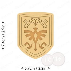 Wooden Shield Cookie Cutter - Spirit Tracks