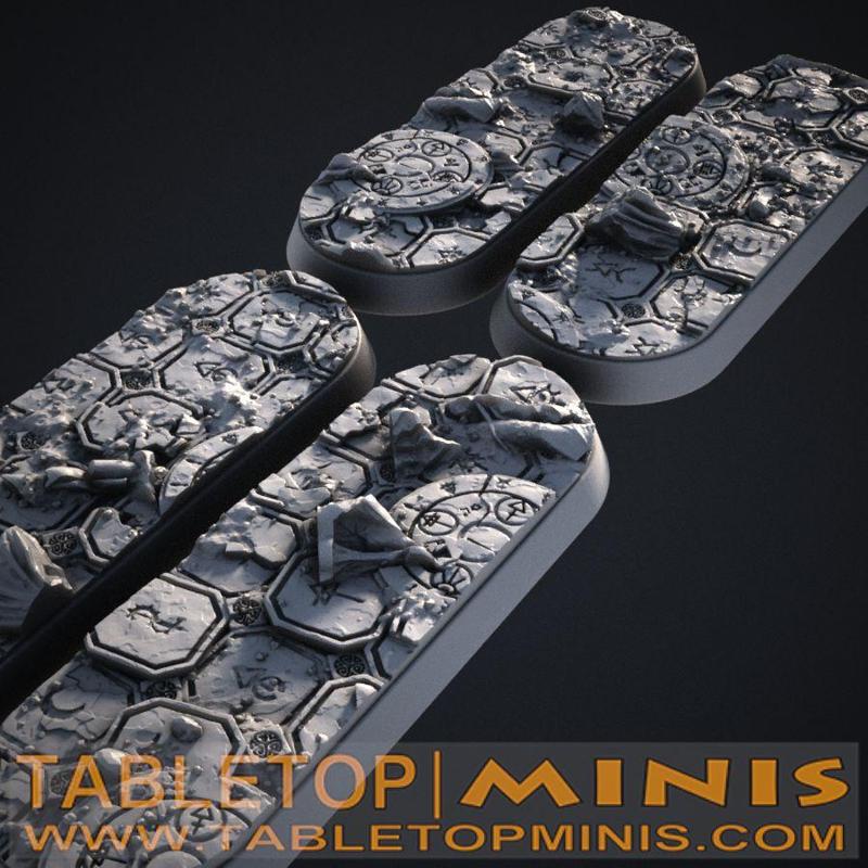 Ancient Ruins 70x25mm Capsule Bases
