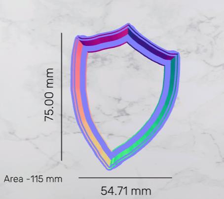 Shield Cookie Cutter