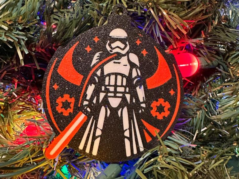 Star Wars First Order Christmas Ornament