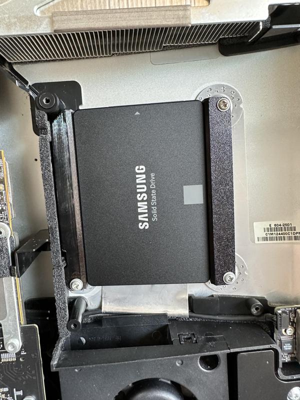iMac 2011 27" SSD Brackets (Like a original brackets kit 076-1386)