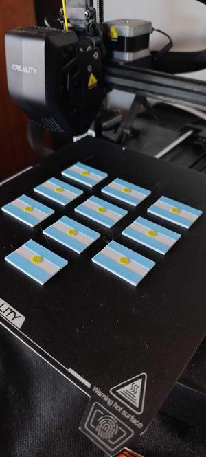 argentine flag badges