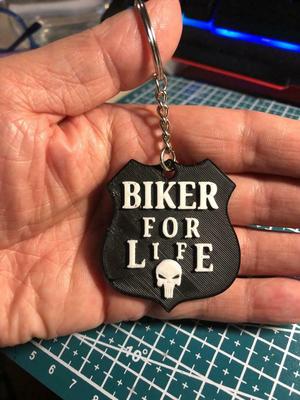 biker keychain
