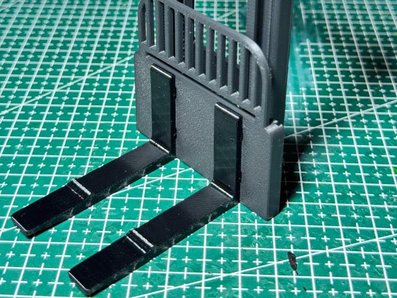 CyberBrick Official Forklift Guardrail and Jib