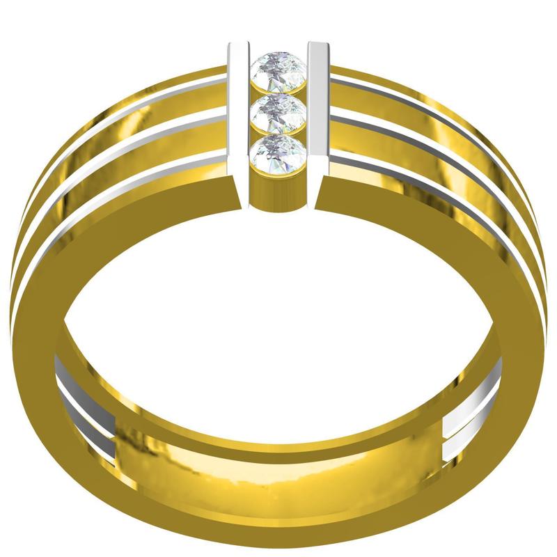 Twain Ring for Men