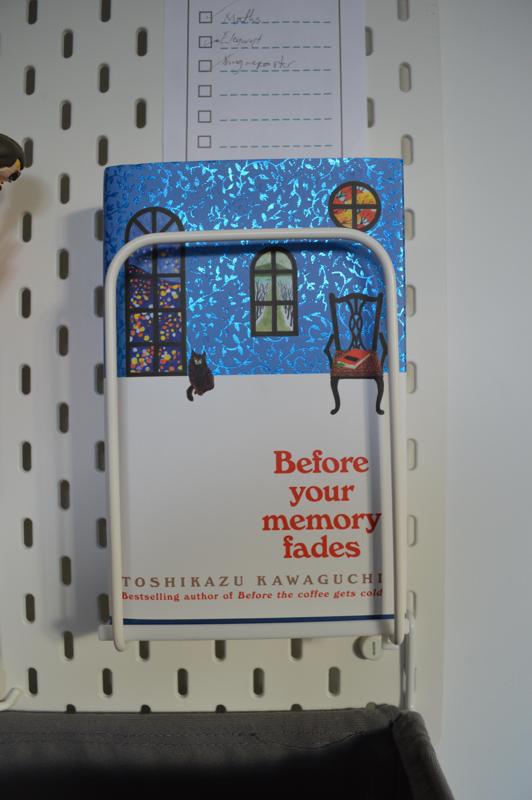 Ikea Skadis book holder base (this is a bad design don't use)