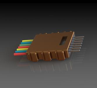 Connector housing Dupont 7Pin
