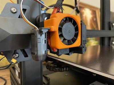 Ender 3 V2 Neo 'naked' fan holder