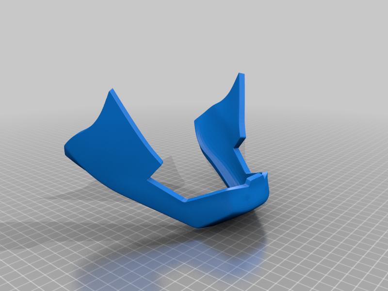 Iron Man Helmet smaller/ cutted Pieces