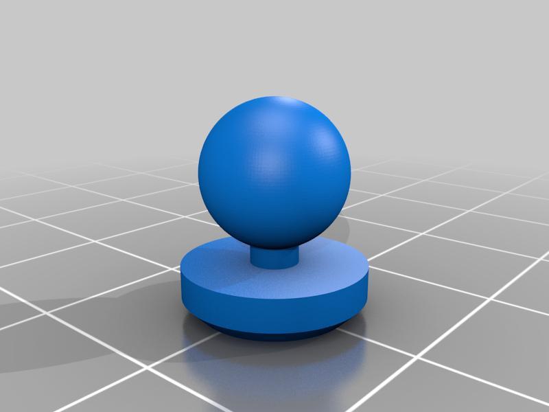 Barbie connector or joint between head and neck