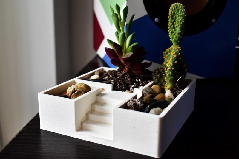 Architectural Ashtray - Succulent Pot