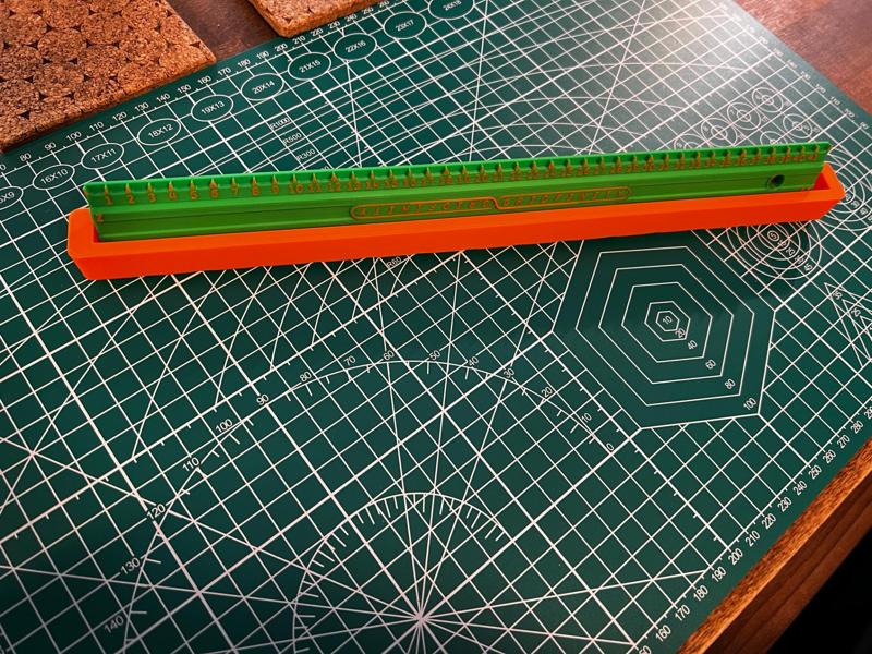 Gridfinity Ruler Holder for Gridfinity MK II Ruler