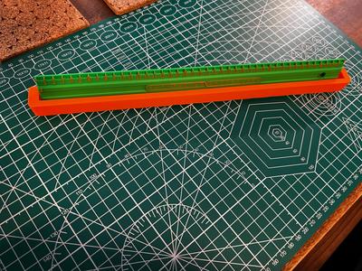 Gridfinity Ruler Holder for Gridfinity MK II Ruler
