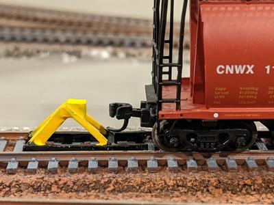 N-scale Track Bumper (1:160)