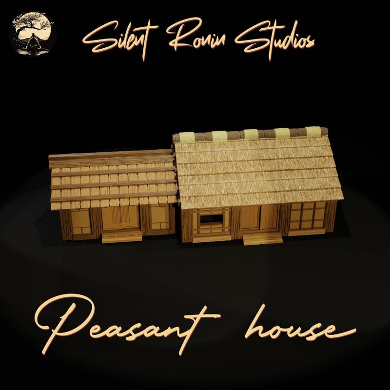 Japanese Peasant House (part of Samurai Manor 2 diorama)