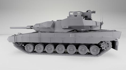 Leopard 2A8 with Active Protection System Eurotrophy