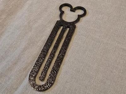 Mickey Mouse Head Bookmark