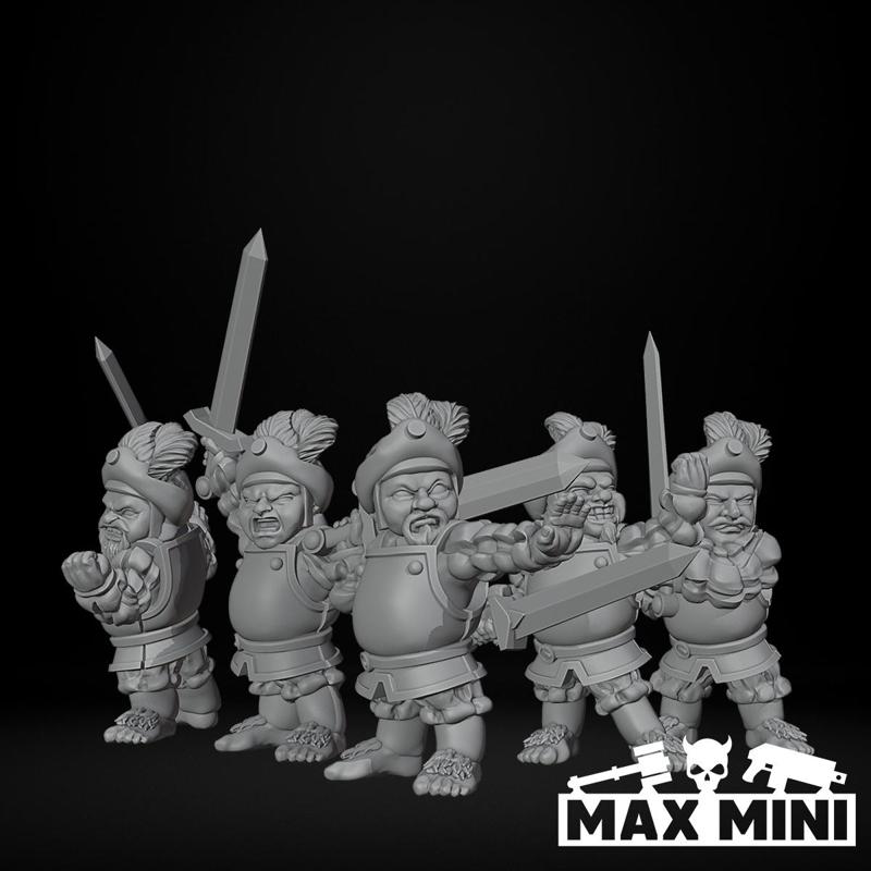 Halfling Merc Greatswords