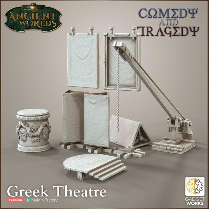 Greek Theatre Props and scenery