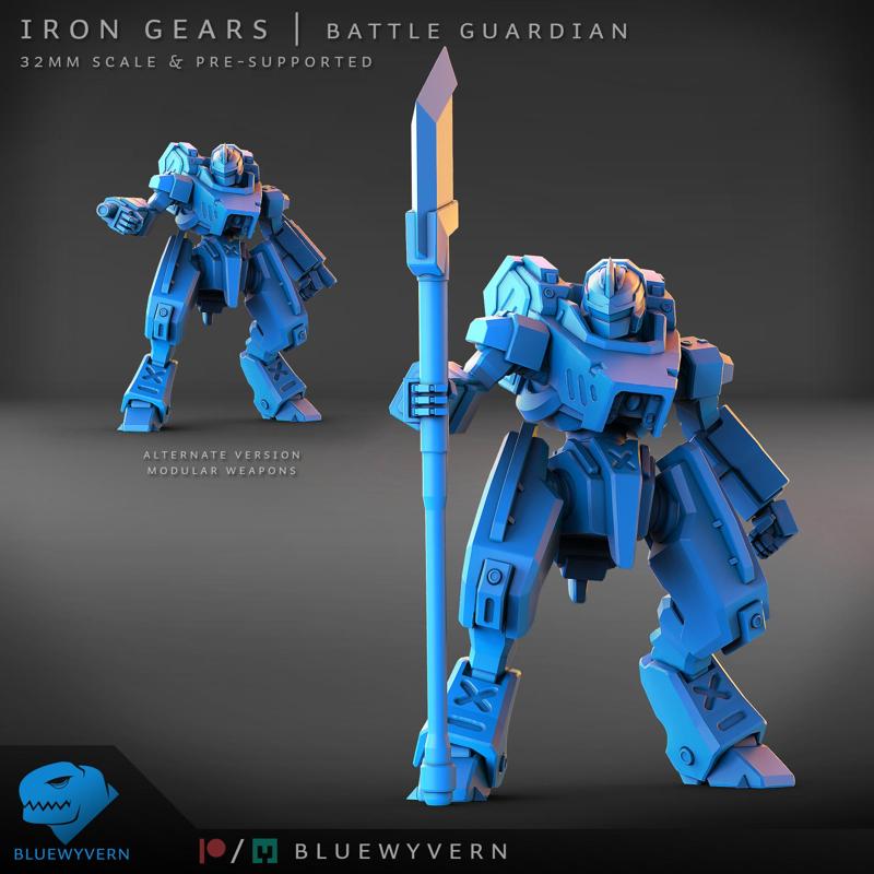 Iron Gears - Battle Guardian (Modular)
