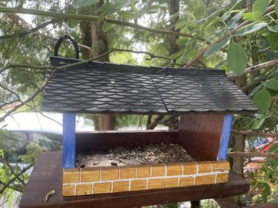 Roof with "roof tiles" optic for little houses