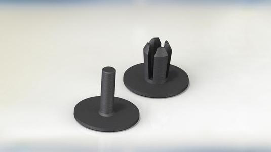Push pin clip