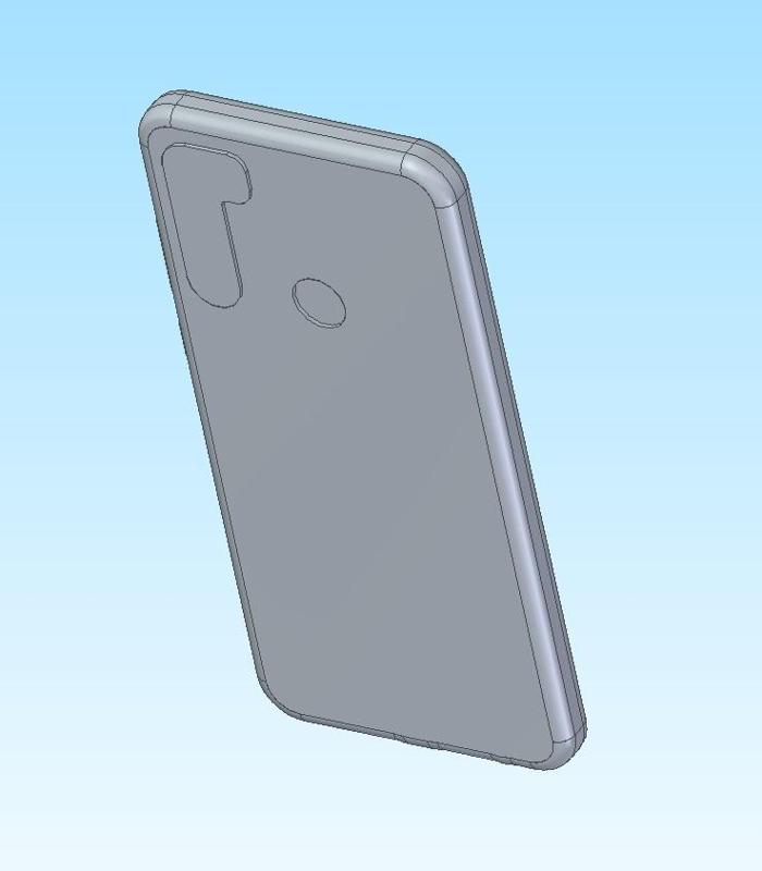 Xiaomi Redmi Note 8T in protect case