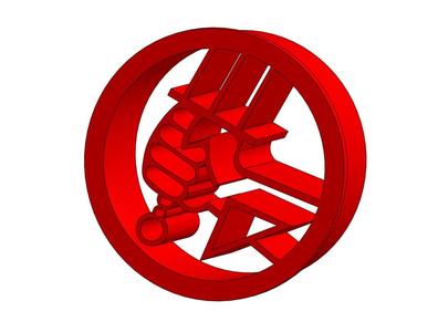 HELLBOY COOKIE CUTTER