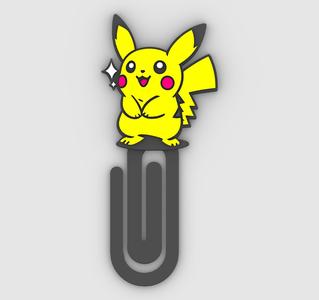 Pokemon pikachu - Paper clip, bookmark - 3MF pre-painted , STL
