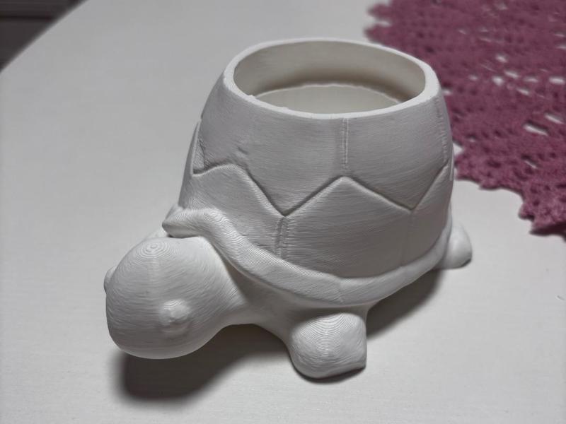 Turtle flower pot