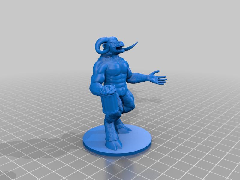 Minotaur Drinking