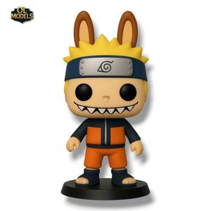 Labubu Naruto Chibi Figure 3D Model
