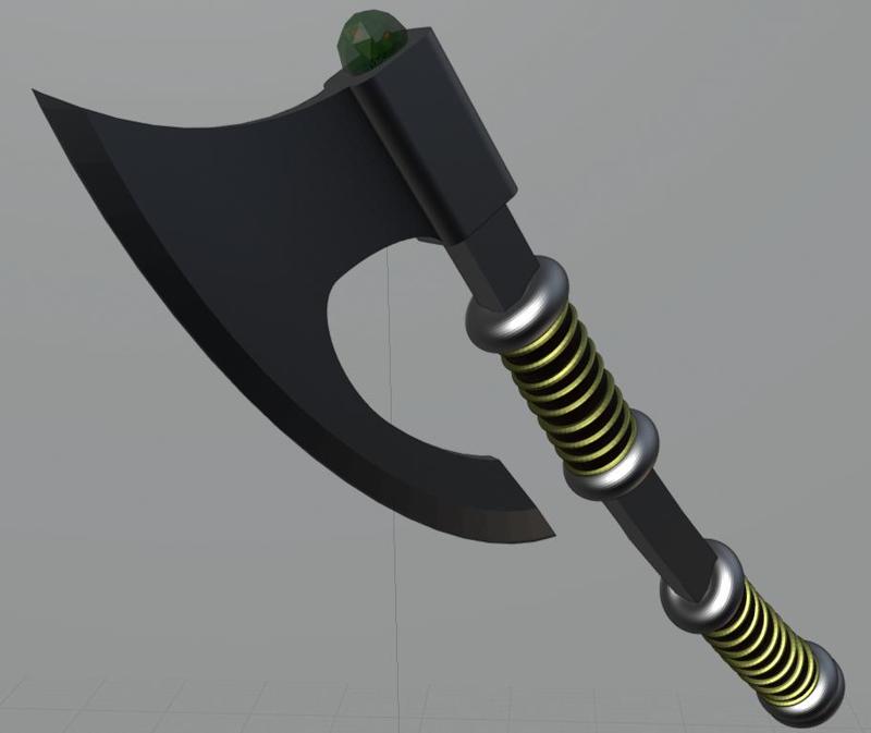 Ironfell Axe of the Warlock Knight