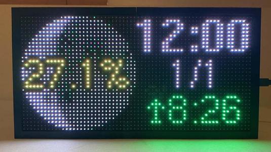 LED Matrix Frame for 32x64 P5 LED Panel