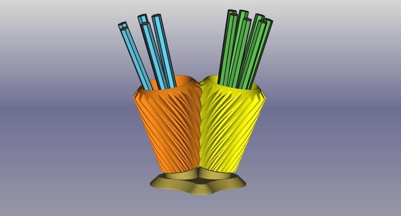 Kegelrad Stift Halter