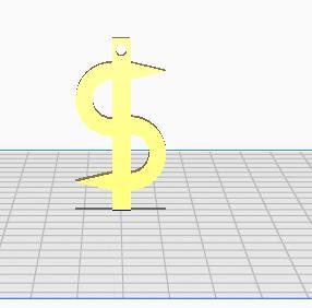 S name Keychain