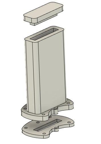 Cover plate for knife impregnation