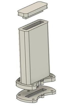 Cover plate for knife impregnation