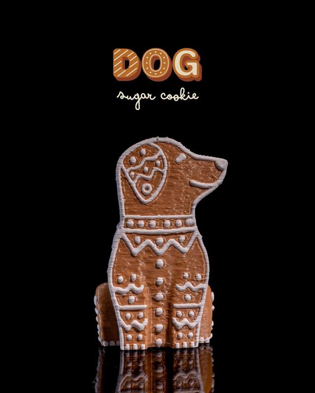 Sugar Dog Cookie