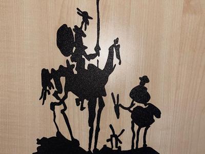 Vintage Don Quixote Wall Decor