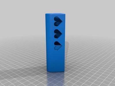 Heart shape barrel for Nerf od 16mm 