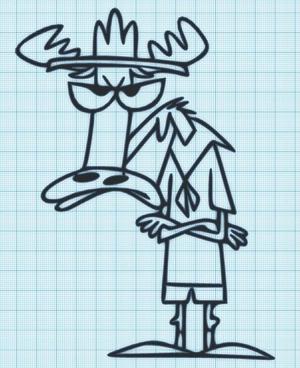 lumpus - camp lazlo - wall art