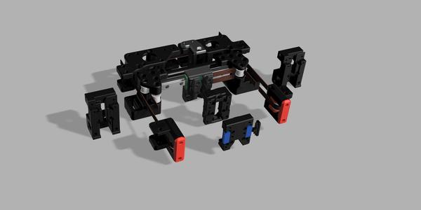 Voron 2.4 / trident 9mm gantry
