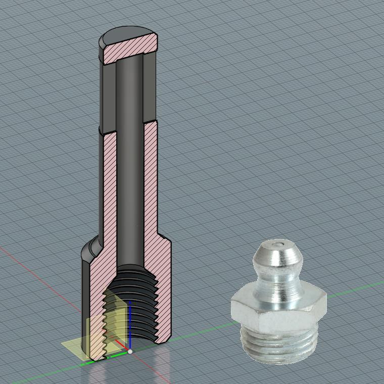 LM8UU grease helper M8x1